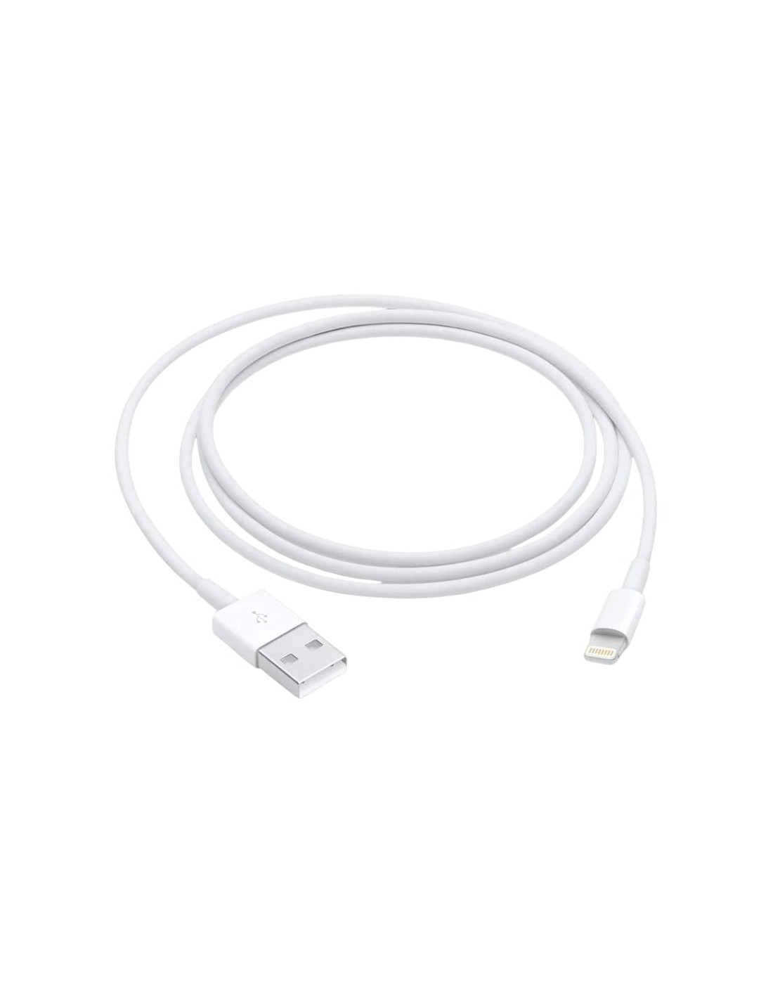 Cable Apple USB 2.0 a Lightning 1m Blanco en Logroño