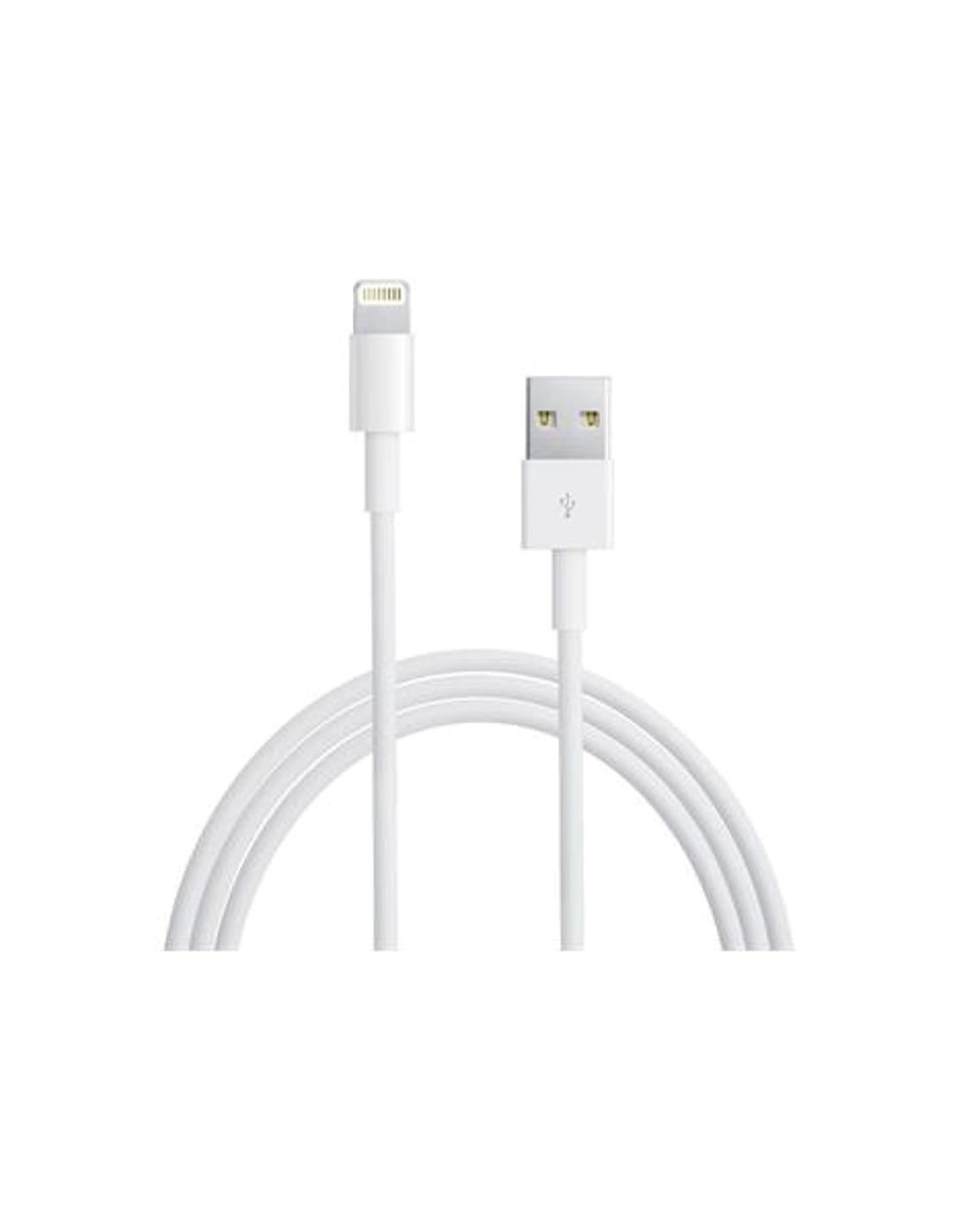 Cable Apple USB 2.0 a Lightning 1m Blanco en Logroño