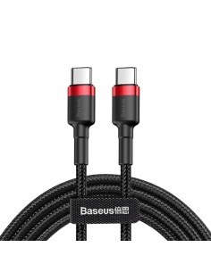Cable Baseus USB Tipo C a USB Tipo C 60W 1M en Logroño