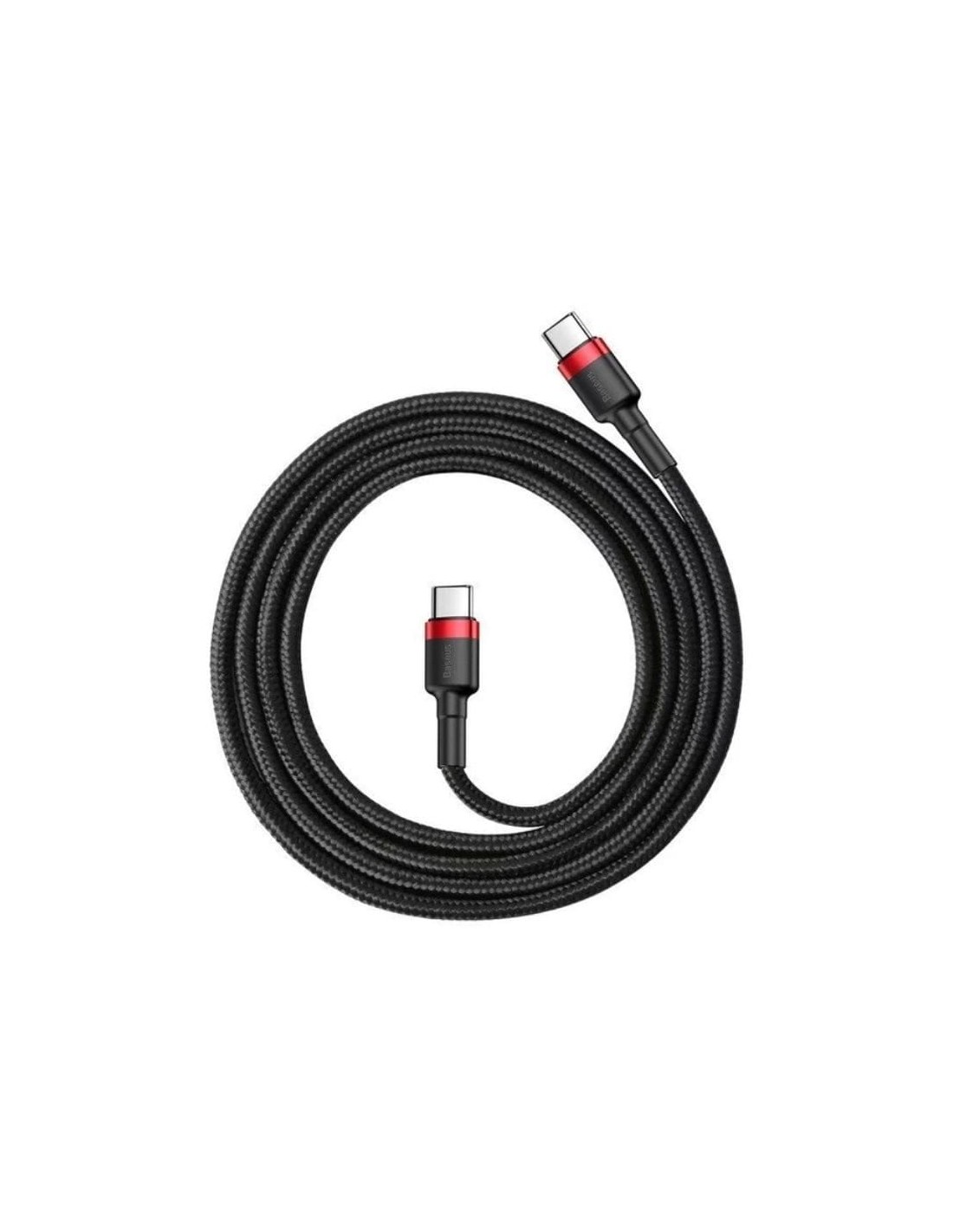 Cable Baseus USB Tipo C a USB Tipo C 60W 1M en Logroño