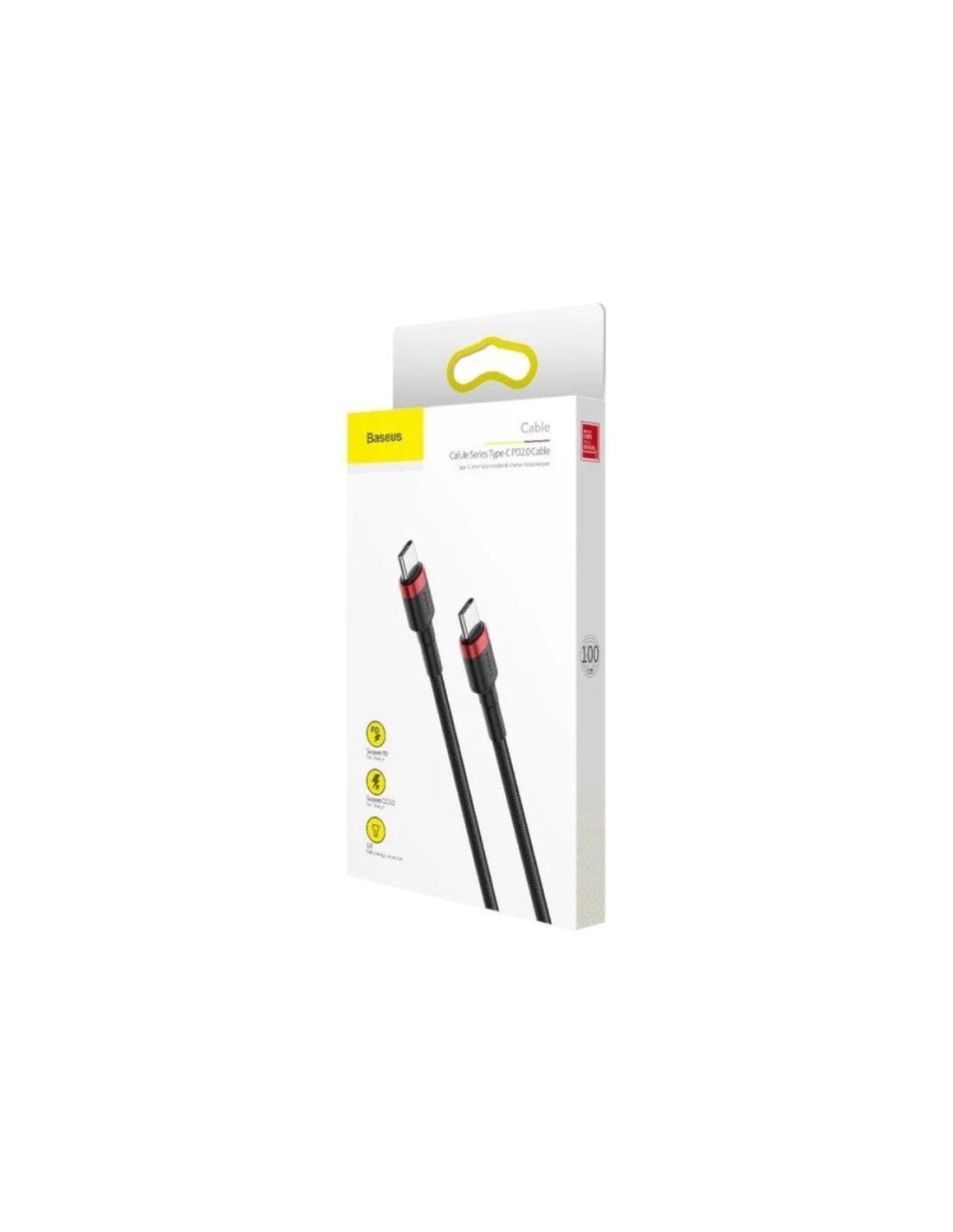Cable Baseus USB Tipo C a USB Tipo C 60W 1M en Logroño