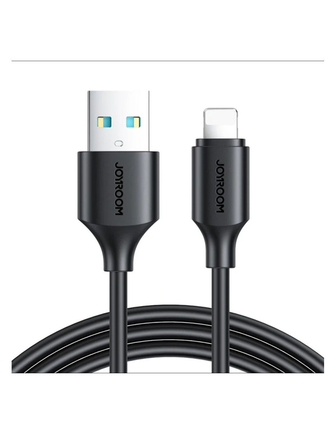 Cable Joyroom USB-A a Lighting Carga Rápida Negro en Logroño