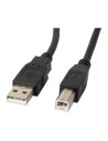 Cable USB Lanberg USB-A 2.0 a USB-B Macho/Macho con Ferrita 1,8 m Negr