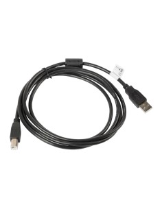 Cable USB Lanberg USB-A 2.0 a USB-B Macho/Macho con Ferrita 1,8 m Negr 2