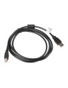 Cable USB Lanberg USB-A 2.0 a USB-B Macho/Macho con Ferrita 1,8 m Negr