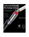 Cable Ultra-Resistente Carga Rápida 6 en 1 240W USB-C/A/Lightning