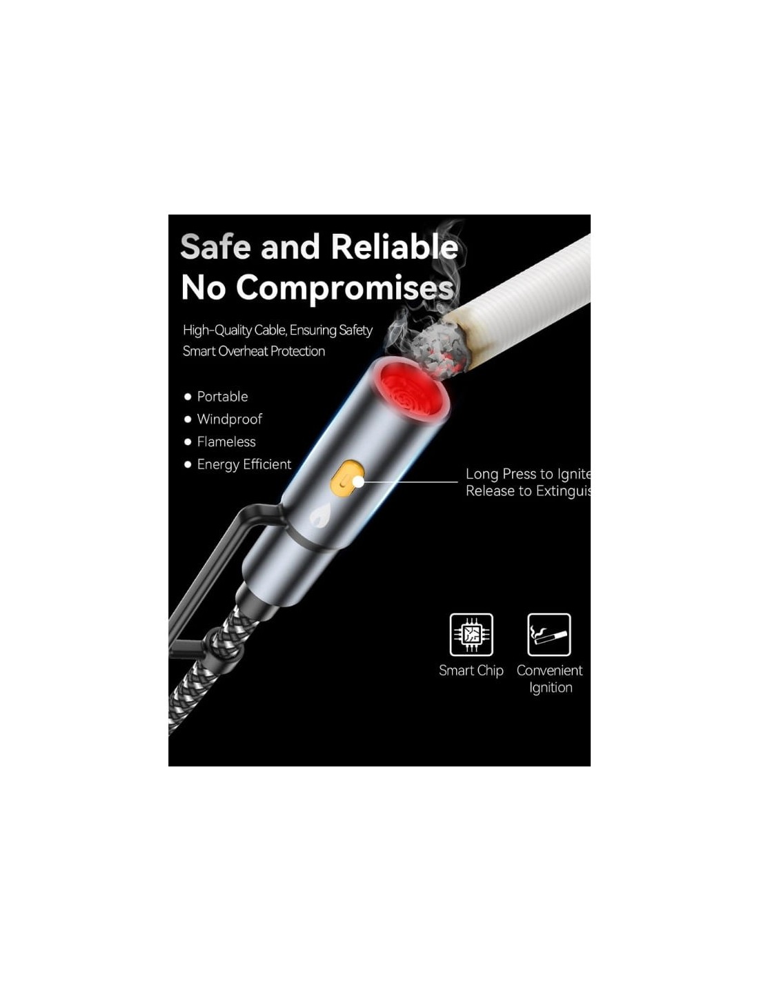 Cable Ultra-Resistente Carga Rápida 6 en 1 240W USB-C/A/Lightning