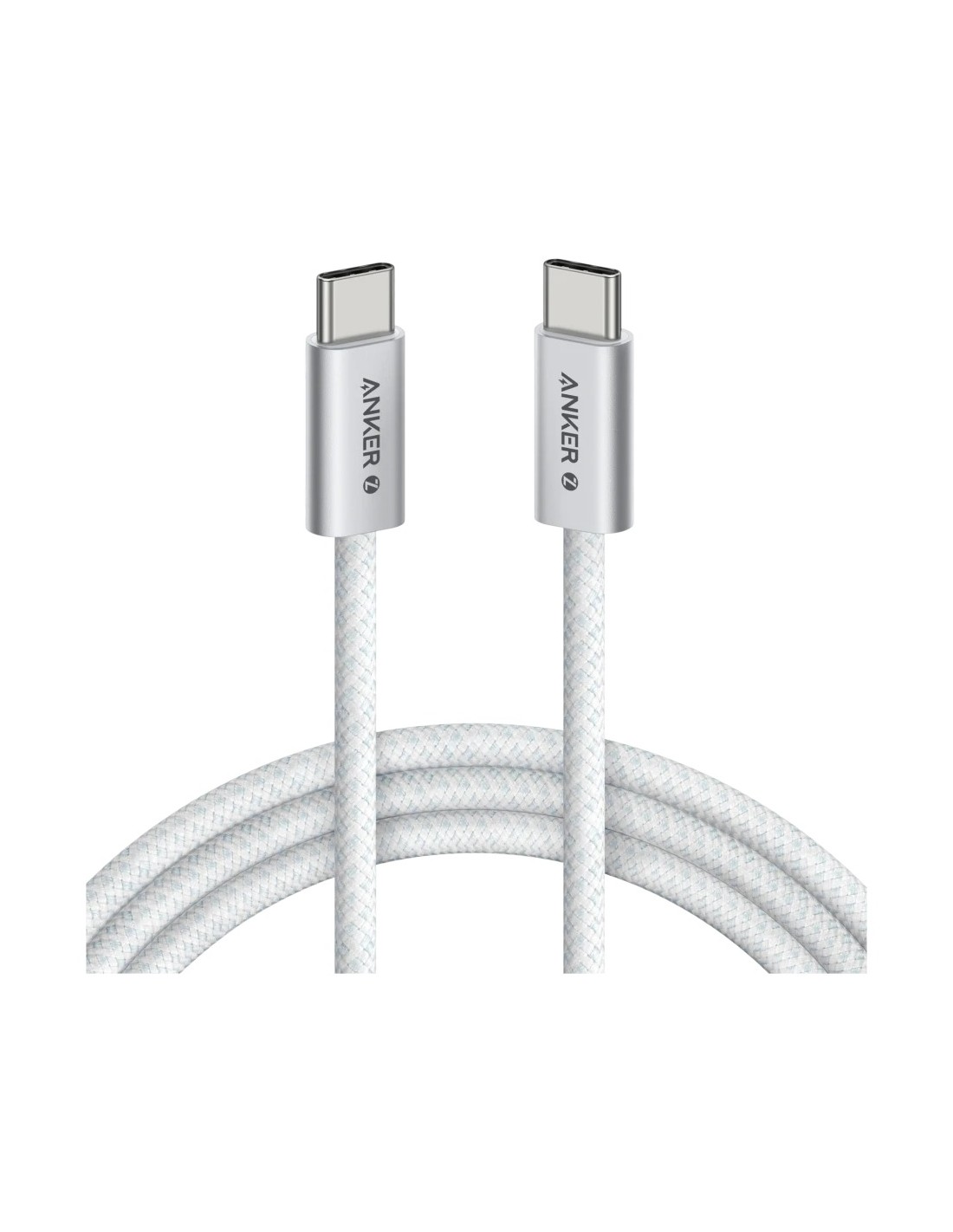 Cable usb Anker USB-C a USB-C 240W 1m Blanco A8060H21 en Logroño