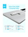 Cable usb Anker USB-C a USB-C 240W 1m Blanco A8060H21 en Logroño