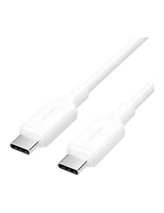 Cable usb Vention TRCWF USB-C a USB-C 2.0 1m 60W Blanco en Logroño