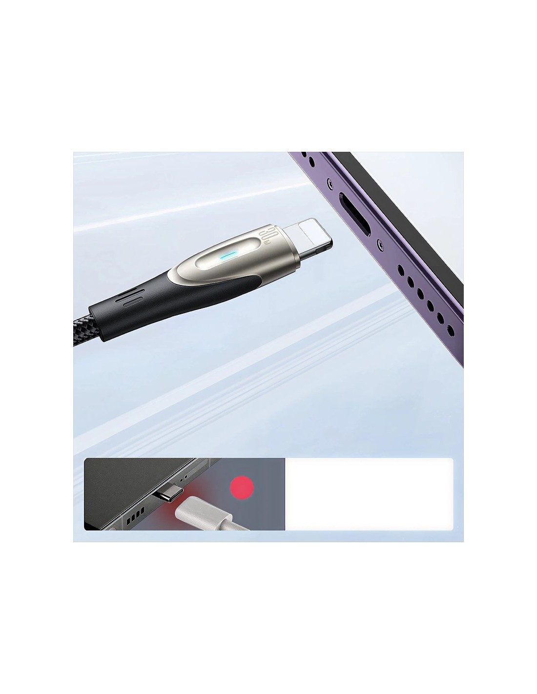 Cable Lightning de Carga Rápida Joyroom Star-Light Series 30W