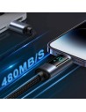 Cable Joyroom USB A a Lightning con Pantalla LED en Logroño