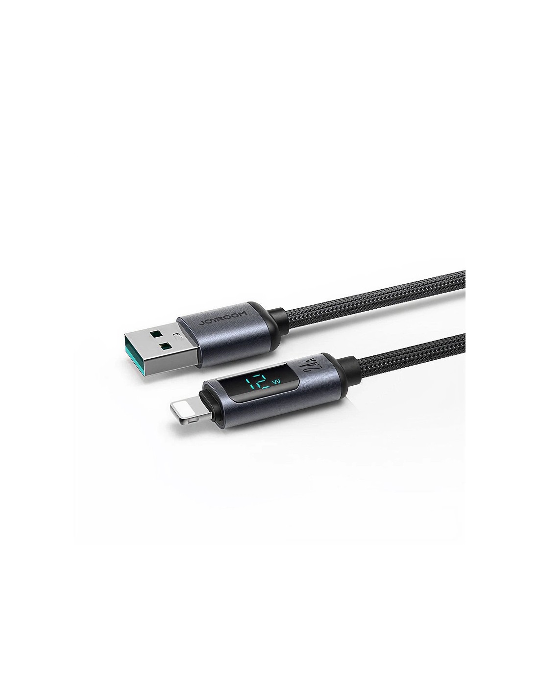 Cable Joyroom USB A a Lightning con Pantalla LED en Logroño
