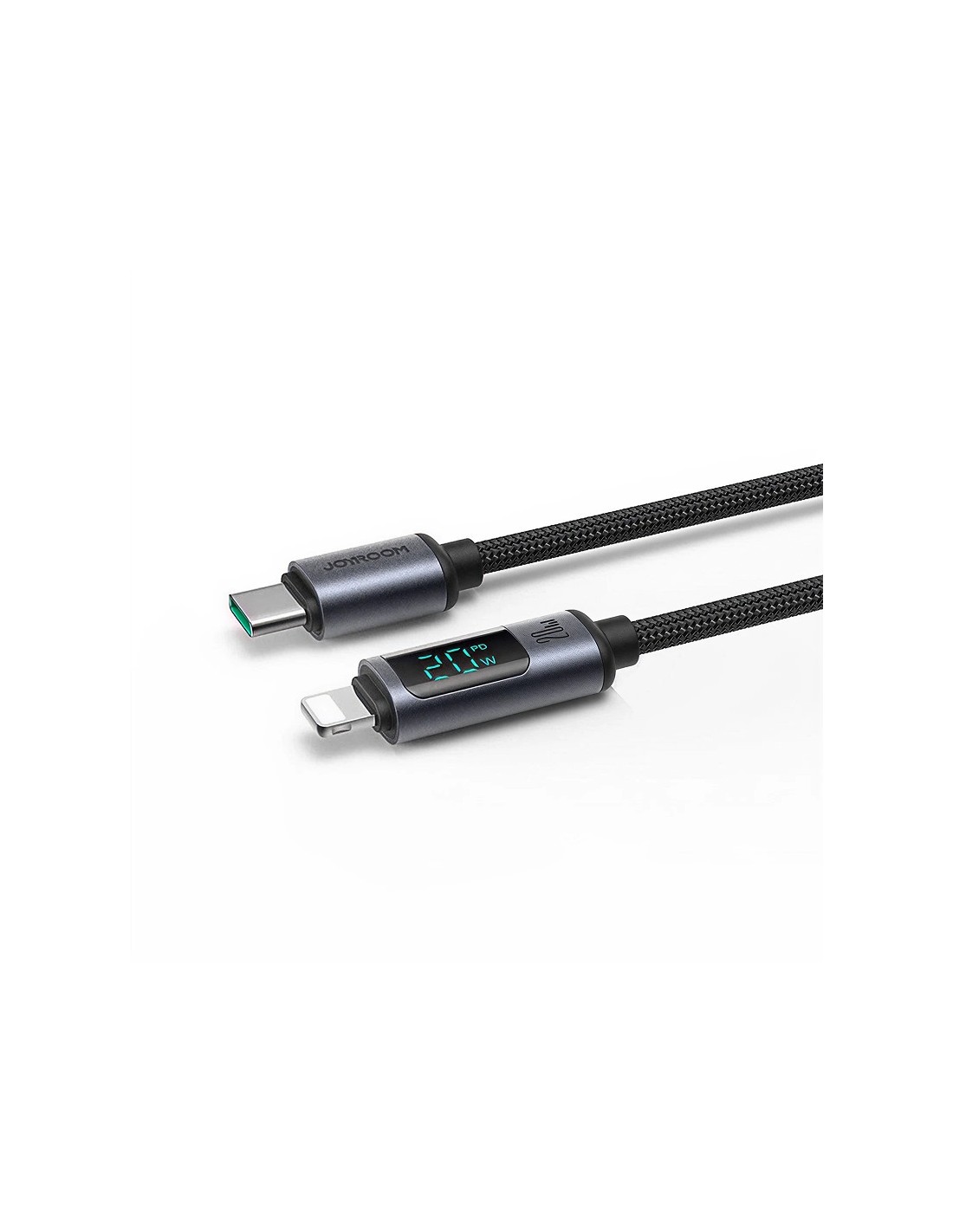 Cable Joyroom Tipo-C a Lightning con Pantalla LED en Logroño