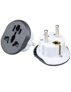 Adaptador enchufe Europeo a Universal en Logroño
