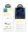 Adaptador doble de Lightning a HDMI/Lightning Joyroom en Logroño