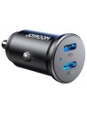 Cargador de coche Joyroom JR-CCN06 Dual USB-C Mini Metal en Logroño