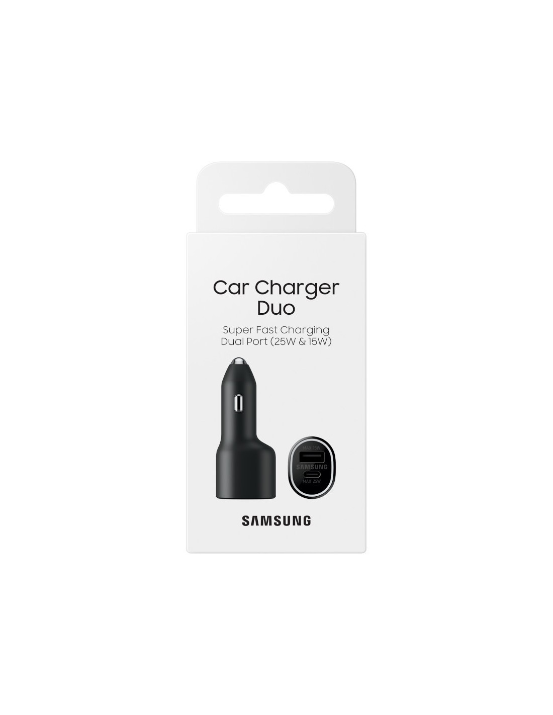 Cargador de coche Samsung EP-L4020NBEGEU 40 W USB y Tipo C en Logroño