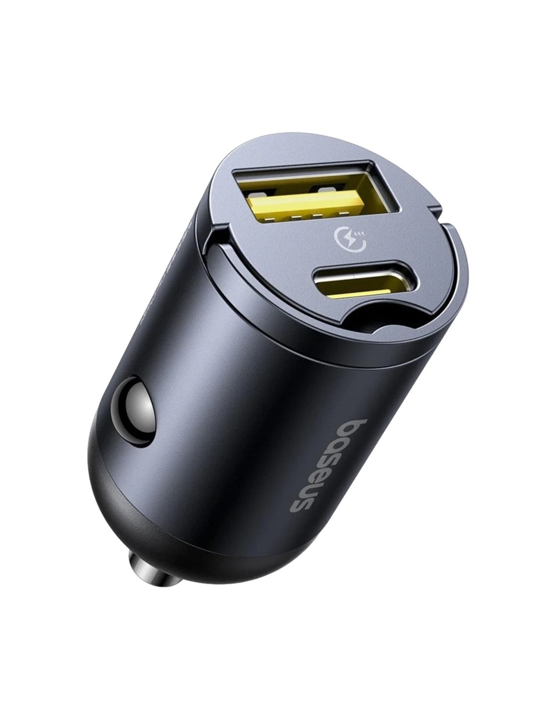 Cargador Coche Baseus Tiny Star Mini 30W USB-A + USB-C en Logroño