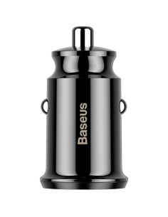 Baseus Cargador de Coche Dual USB 3.1A Small Rice Grain Negro 2