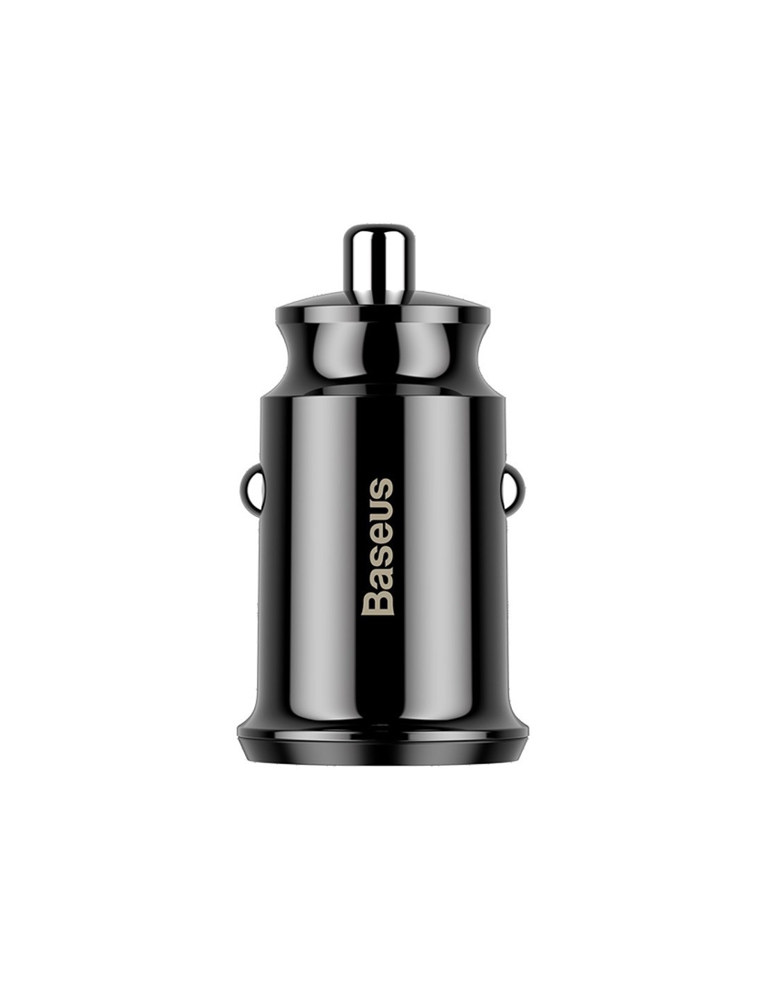 Baseus Cargador de Coche Dual USB 3.1A Small Rice Grain Negro
