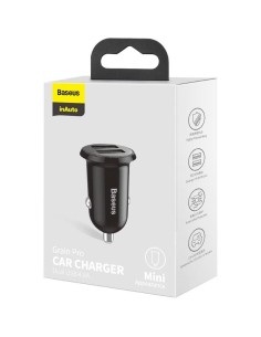Cargador de coche Baseus Grain Pro 4.8A en Logroño 2