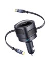 Cargador de coche Baseus Enjoyment Max 60W 2x USB-C en Logroño