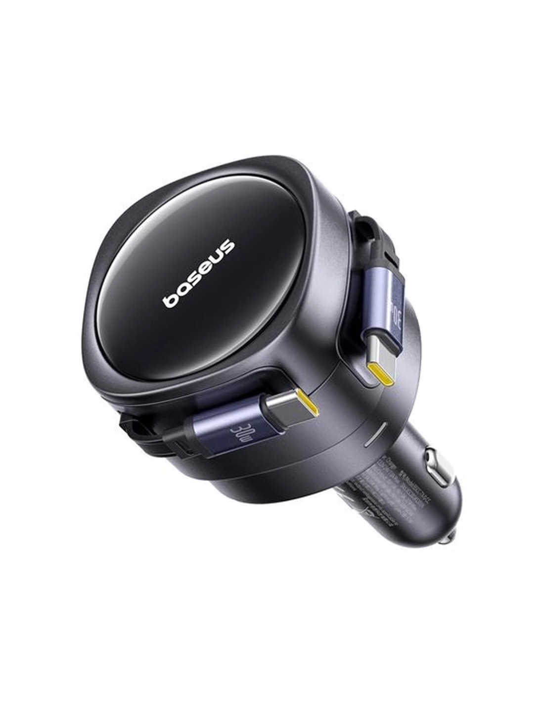 Cargador de coche Baseus Enjoyment Max 60W 2x USB-C en Logroño