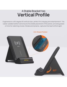 Soporte cargador inalámbrico WCS01 Ulefone 50W en Logroño 2