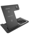 Aisens ASCH-15BK3BKC043-BK 3 en 1 Qi 15BK Plegable Negro - Base de car