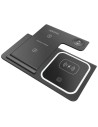 Aisens ASCH-15BK3BKC043-BK 3 en 1 Qi 15BK Plegable Negro - Base de car