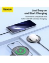 Cargador inalámbrico inductivo Baseus Simple 2 en Logroño