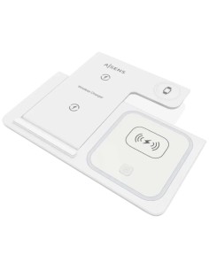 Aisens ASCH-15W3WC044-W 3 en 1 Qi 15W Plegable Blanco - Base de carga  2