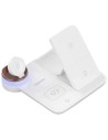 Cargador Inalámbrico 4 en 1 15W Qi Blanco Aisens ASCH-15W4WC061-W