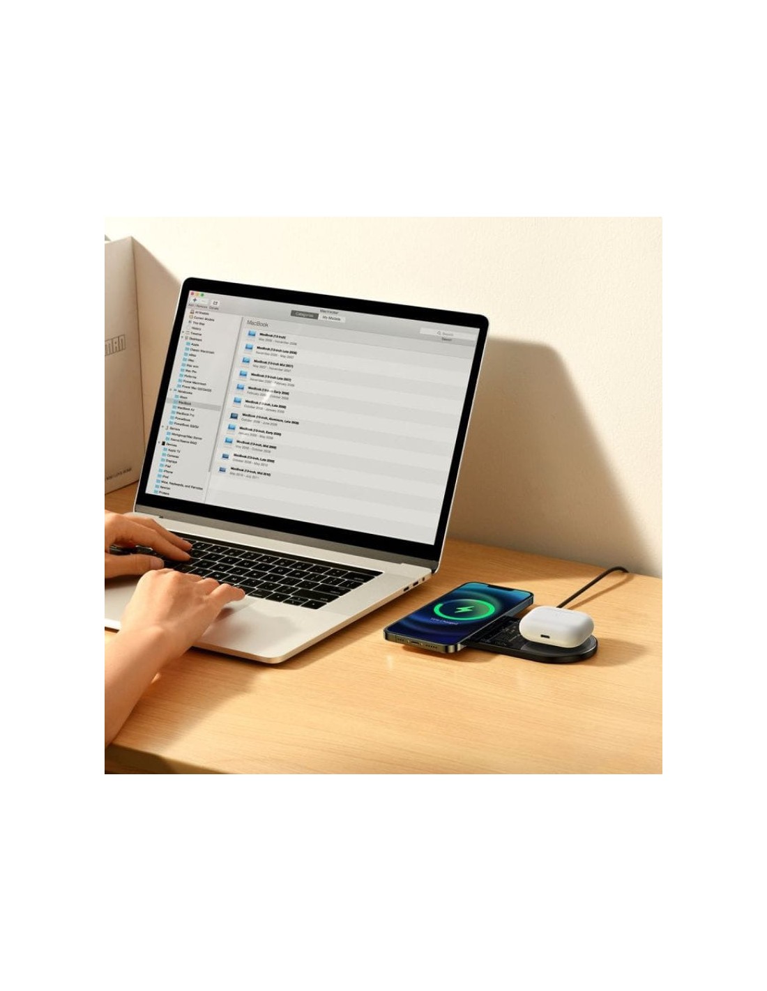 Cargador Inalámbrico Baseus Dual USB-C 20W en Logroño