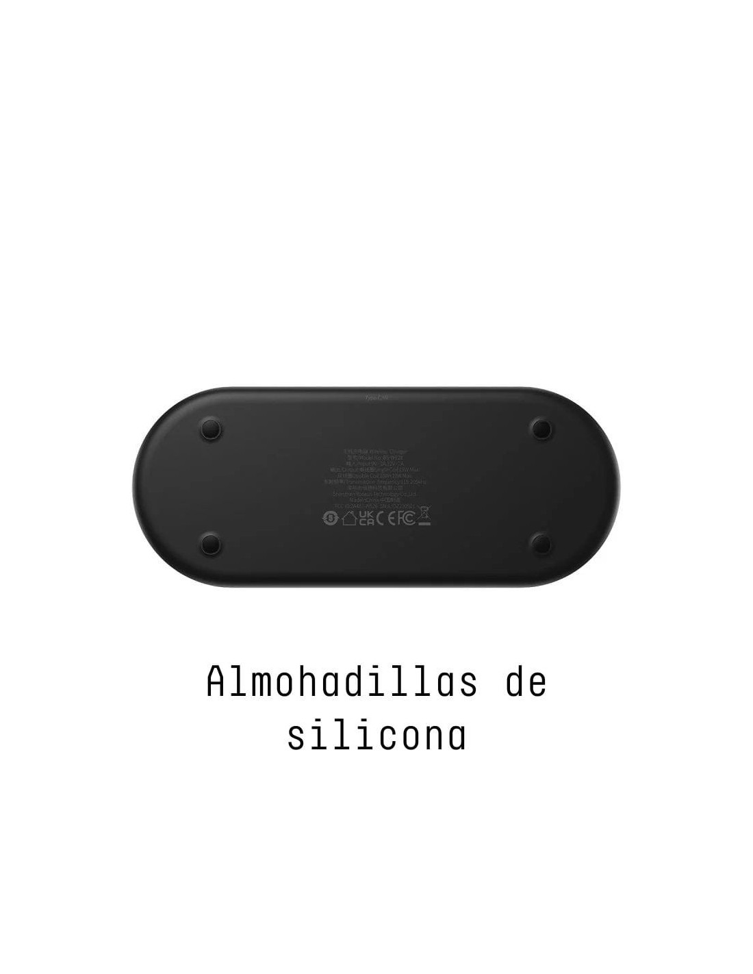 Cargador Inalámbrico Baseus Dual USB-C 20W en Logroño