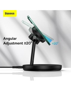 Cargador inalámbrico Baseus Swan 3 in 1 20W en Logroño 2