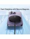 Cargador inalámbrico Baseus Simple Mini 3 15W Malva en Logroño
