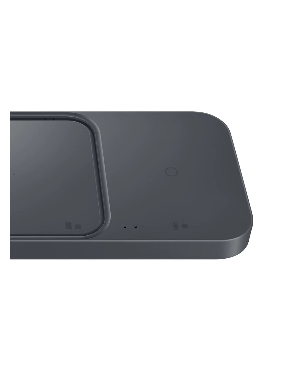 Cargador Inalámbrico Qi 15W Gris Oscuro Samsung Super Fast Wireless Ch