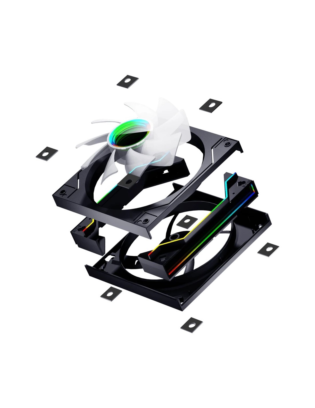 Darkflash DM20 ARGB 120mm Negro 32dB Ventilador PC en Logroño