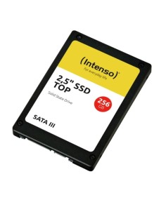 SSD Intenso Top 256GB Negro/Blanco SATA III 2,5 pulgadas 550MB/s