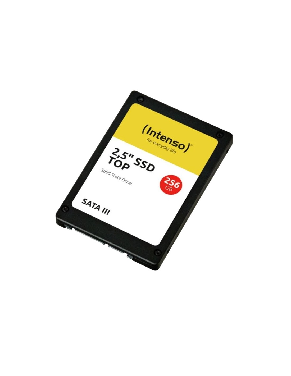 SSD Intenso Top 256GB Negro/Blanco SATA III 2,5 pulgadas 550MB/s
