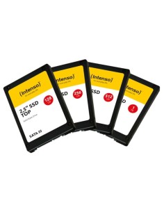 SSD Intenso Top 256GB Negro/Blanco SATA III 2,5 pulgadas 550MB/s 2