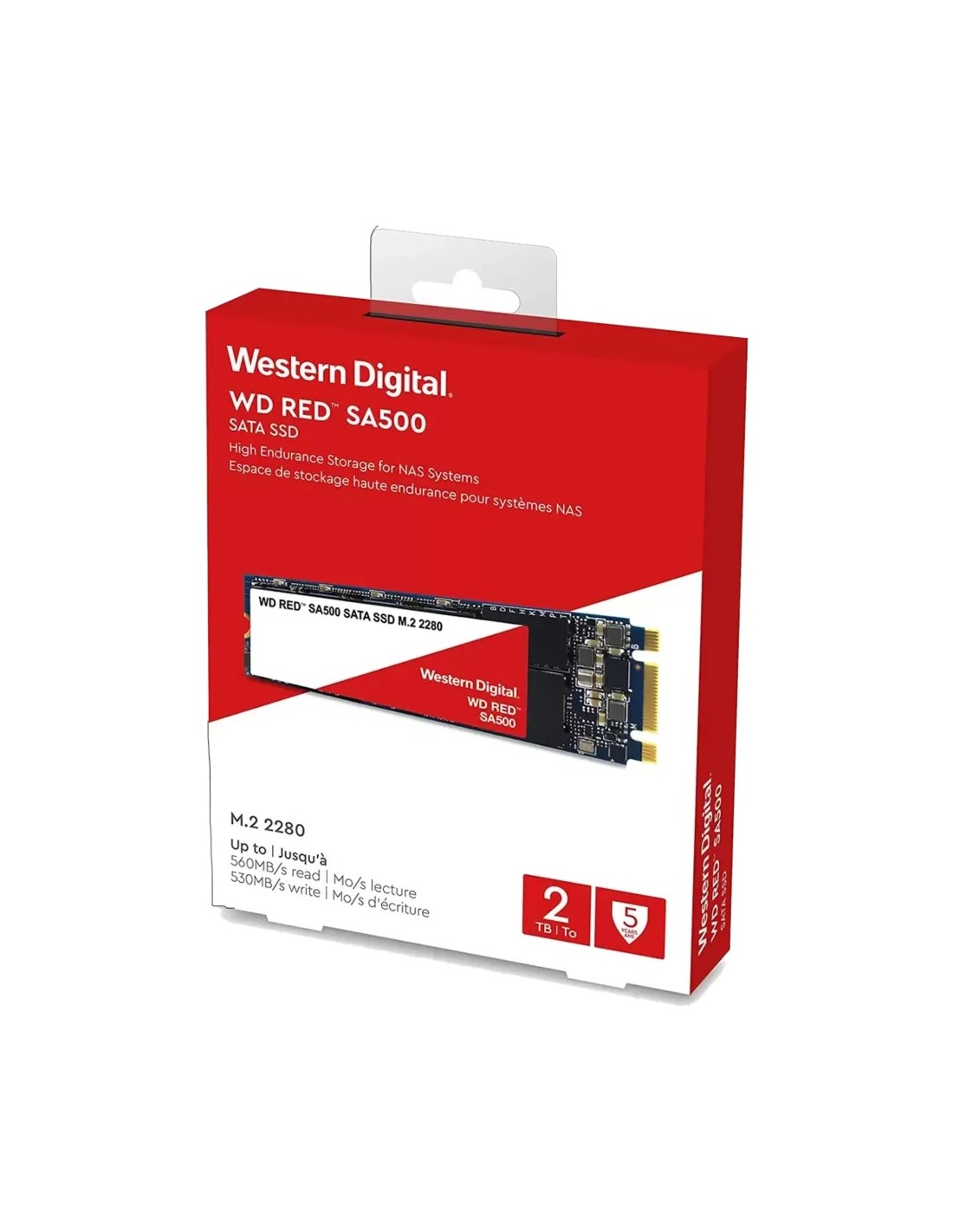 SSD WD Red SA500 2TB SATA 2,5 pulgadas 560MB/s en Logroño