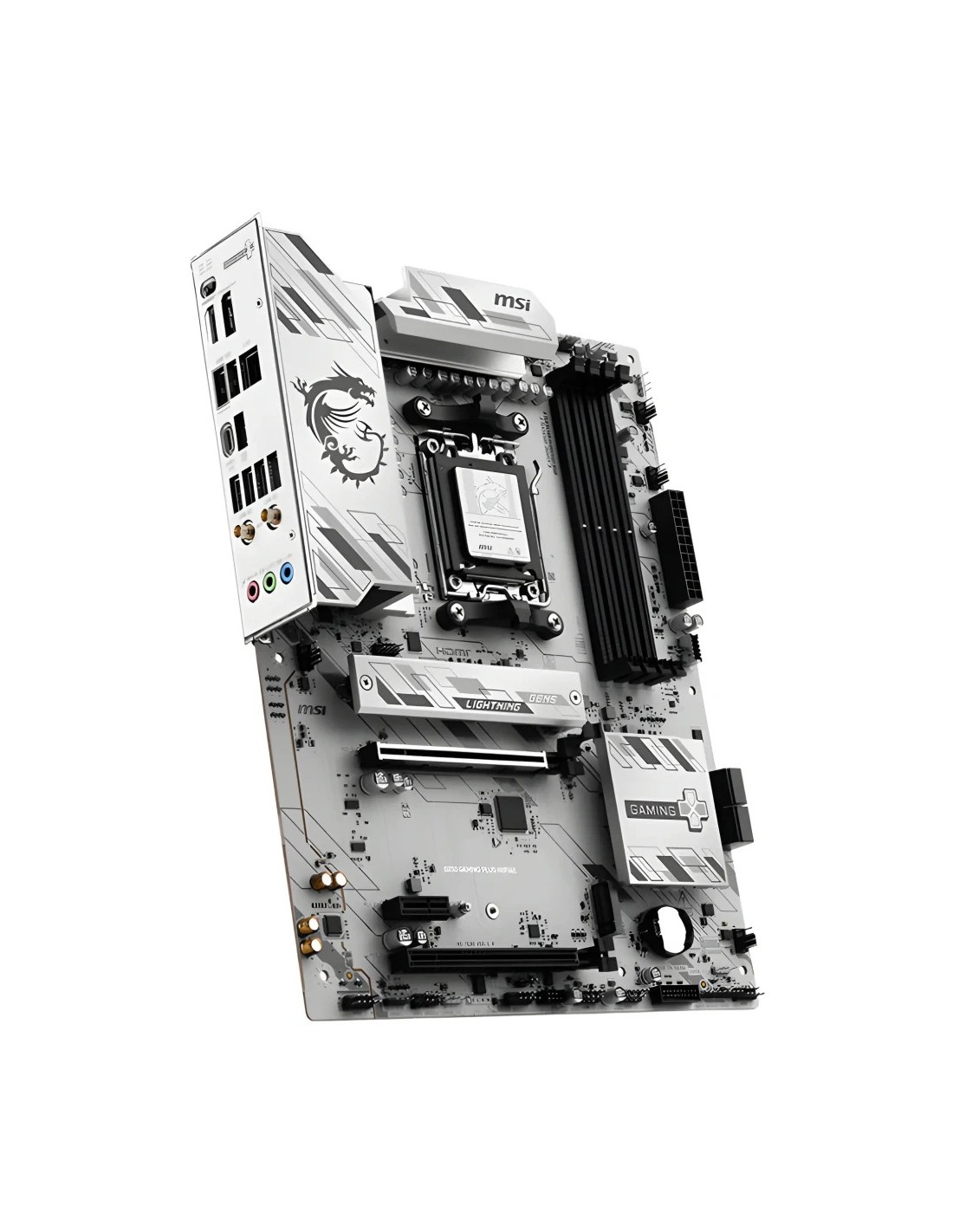 MSI B850 Gaming Plus WiFi 6E AMD B850 AM5 DDR5 ATX 3 ranuras M.2 Placa