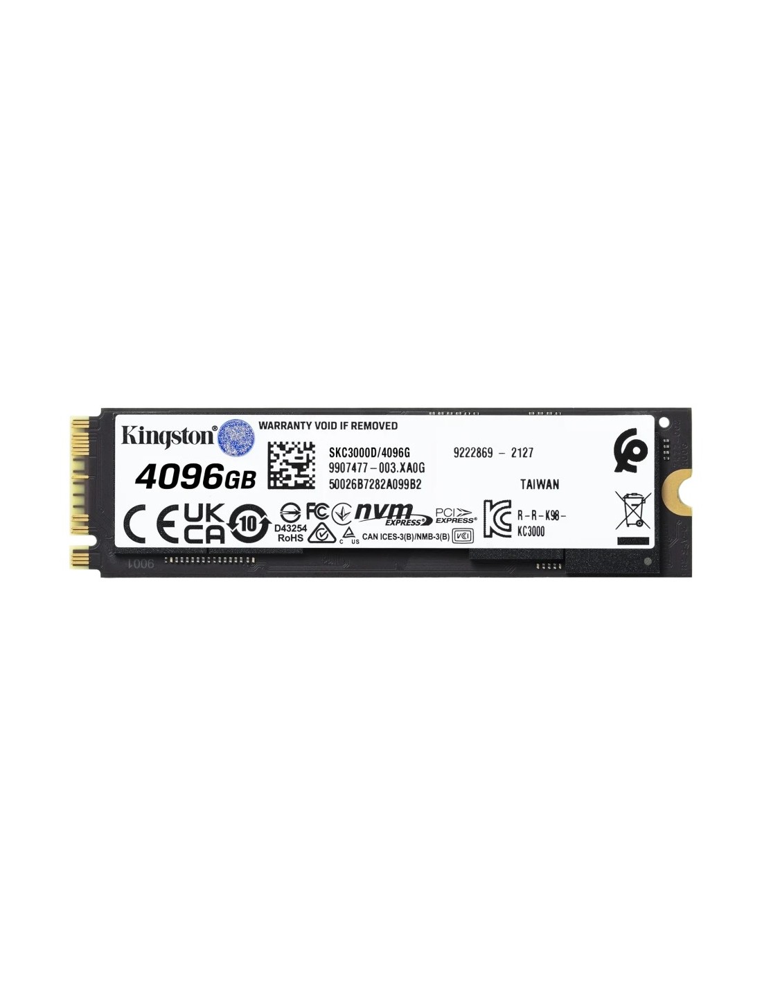 Kingston KC3000 en Logroño