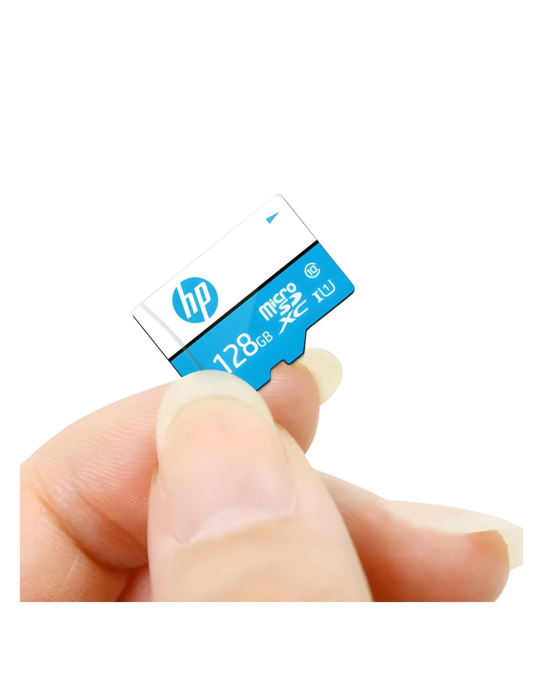 Tarjeta microSD HP HFUD128-1U1BA 128GB 100MB/s Clase 10 en Logroño
