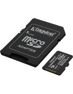 Tarjeta microSD Kingston Canvas Select Plus 512GB 150MB/s U3 V30 A1 2