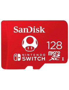 Tarjeta microSD SanDisk Licencia Nintendo 128GB para Nintendo Switch R