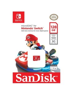 Tarjeta microSD SanDisk Licencia Nintendo 128GB para Nintendo Switch R 2